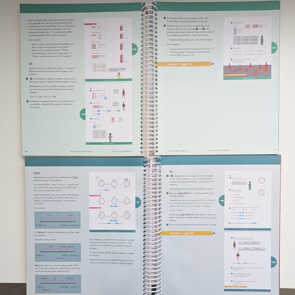 Dimensions Math Teacher’s Guide 3A & 3B - Picture 3 of 4